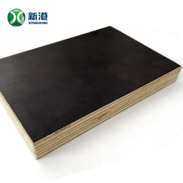 Marine Plywood Black Film Faced Plywood Water Proof Anti-slip