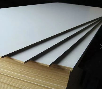 Melamine MDF Board For Decoration Raw MDF