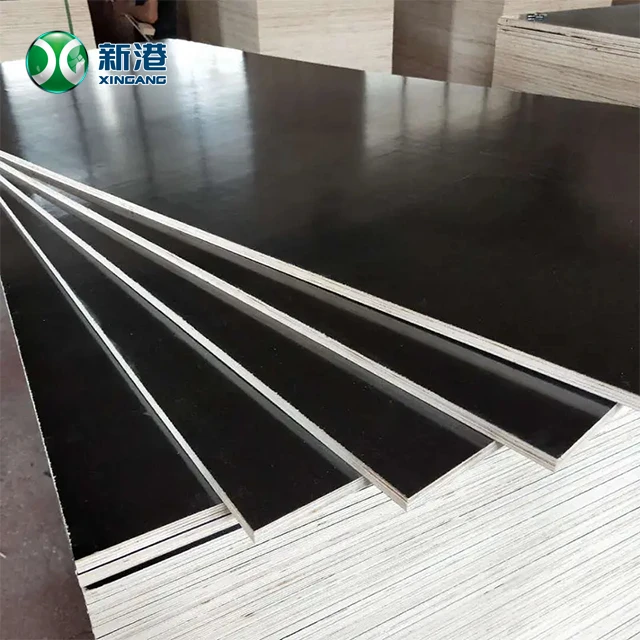 Překližka s fólií Tvrdé dřevo Topol Finger Joint Core Stavební materiál 4x8 ft