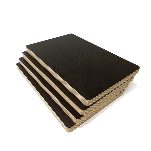 Marine Plywood Black Film Faced Plywood With Hardwood Core For Construction15mm 18mm 20mm