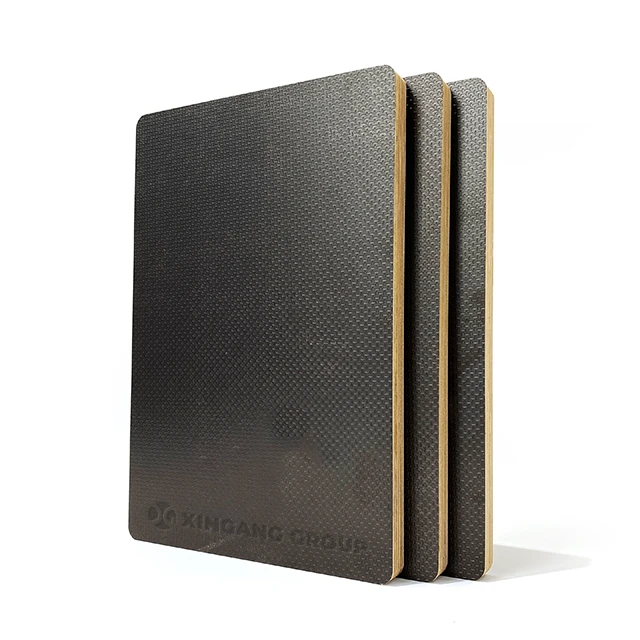 1220*2440mm Black/brown Anti-slip Film Faced Plywood For Construction
